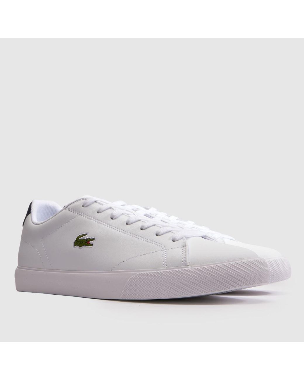 Lacoste White Lerond Trainers for men