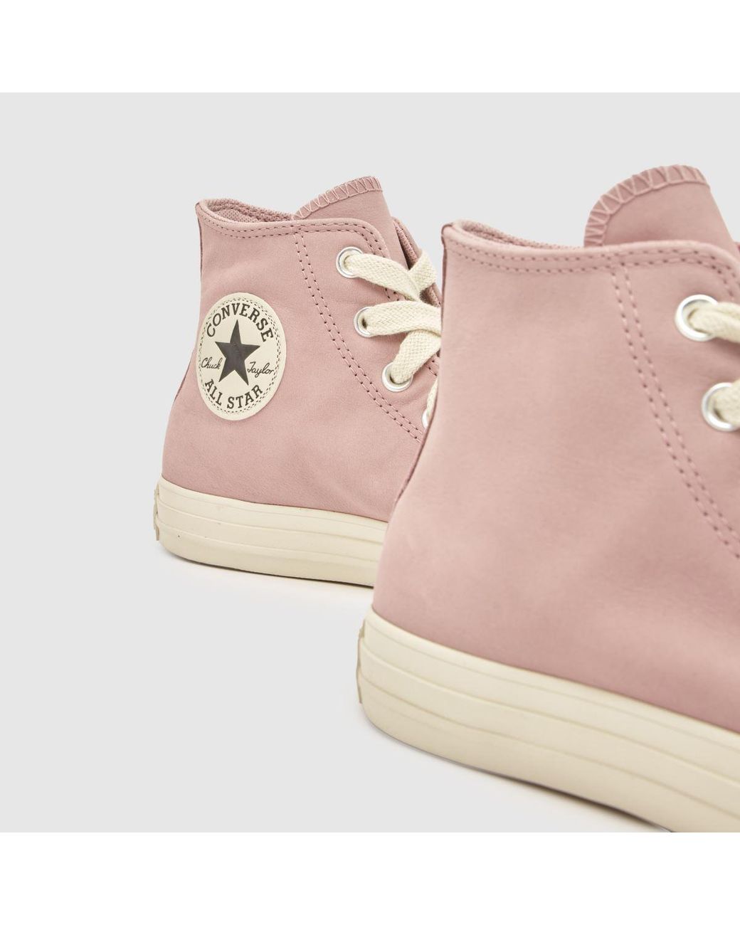 Converse Pink All Star Hi Trainers