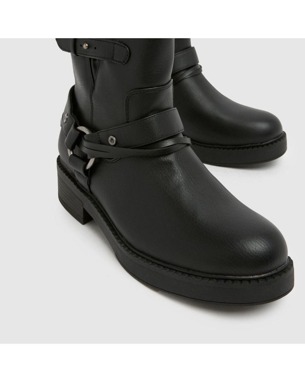 Blowfish Black Vista Biker Boots