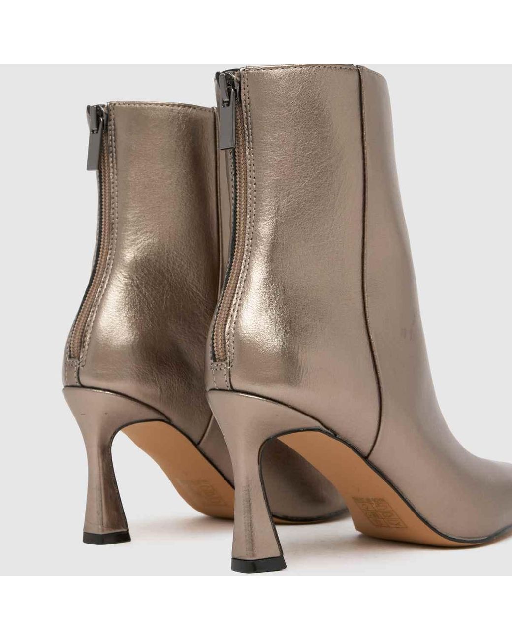 Schuh Brown Bambi Point Heeled Boots