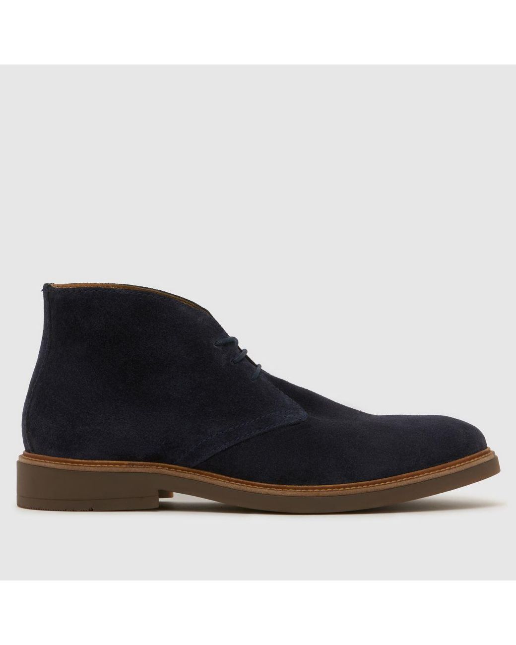 Schuh Blue Galvin Suede Chukka Boots for men