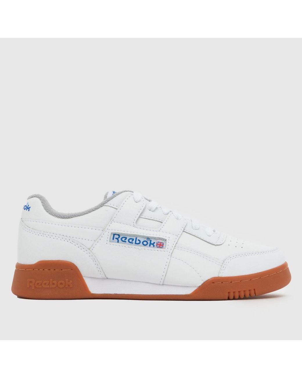 Reebok White Workout Plus