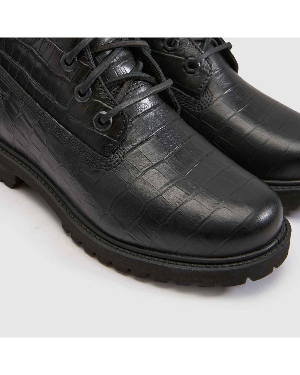 Timberland Black Premium 6 Inch Boots