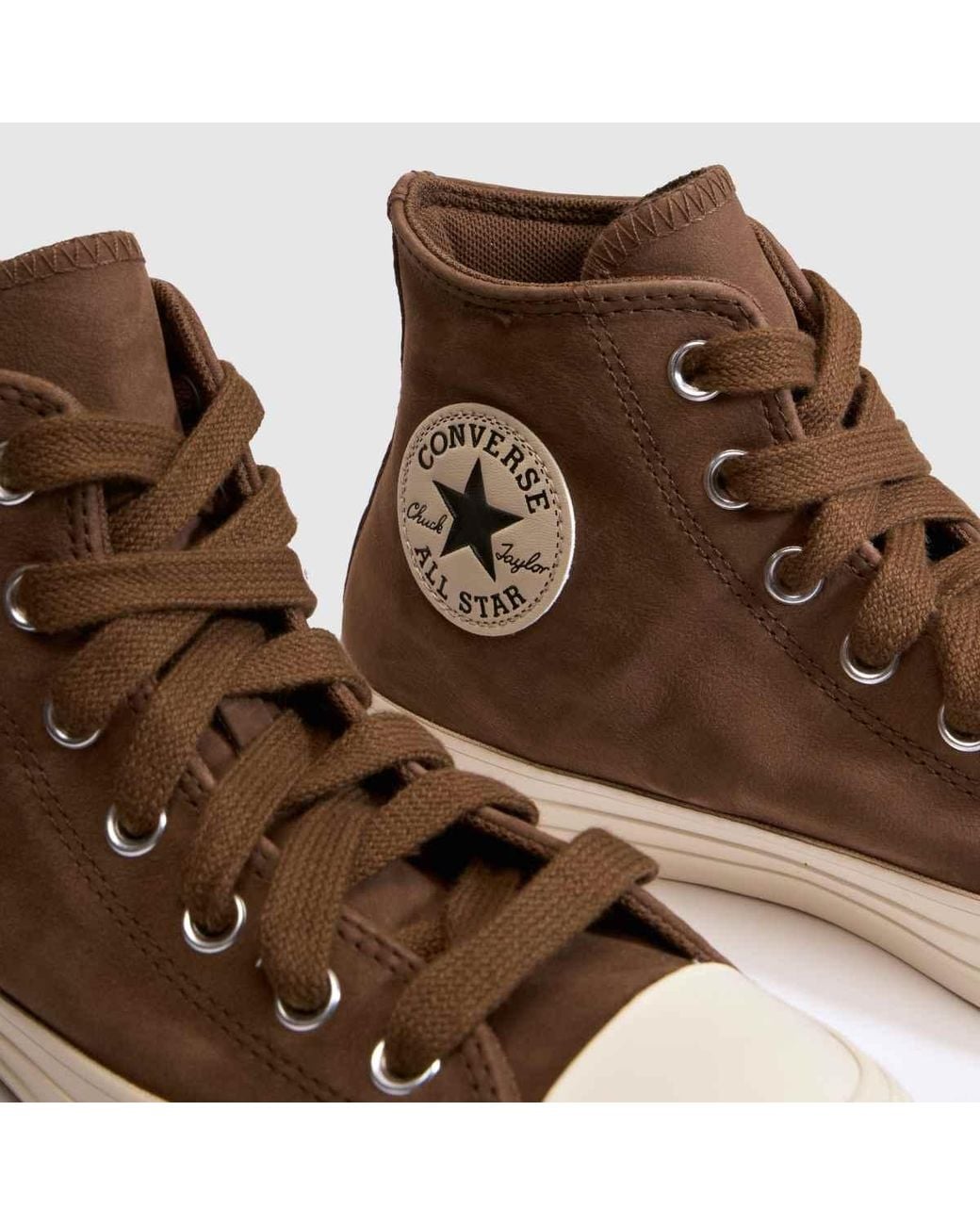 Converse Brown All Star Hi Trainers