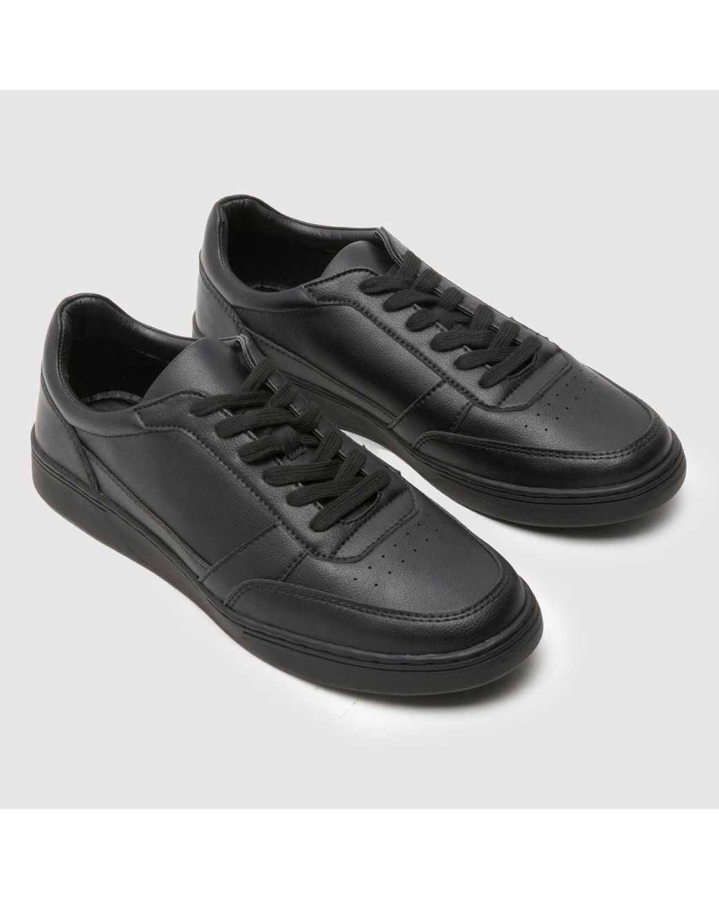 Schuh Black Welby Court Trainers for men