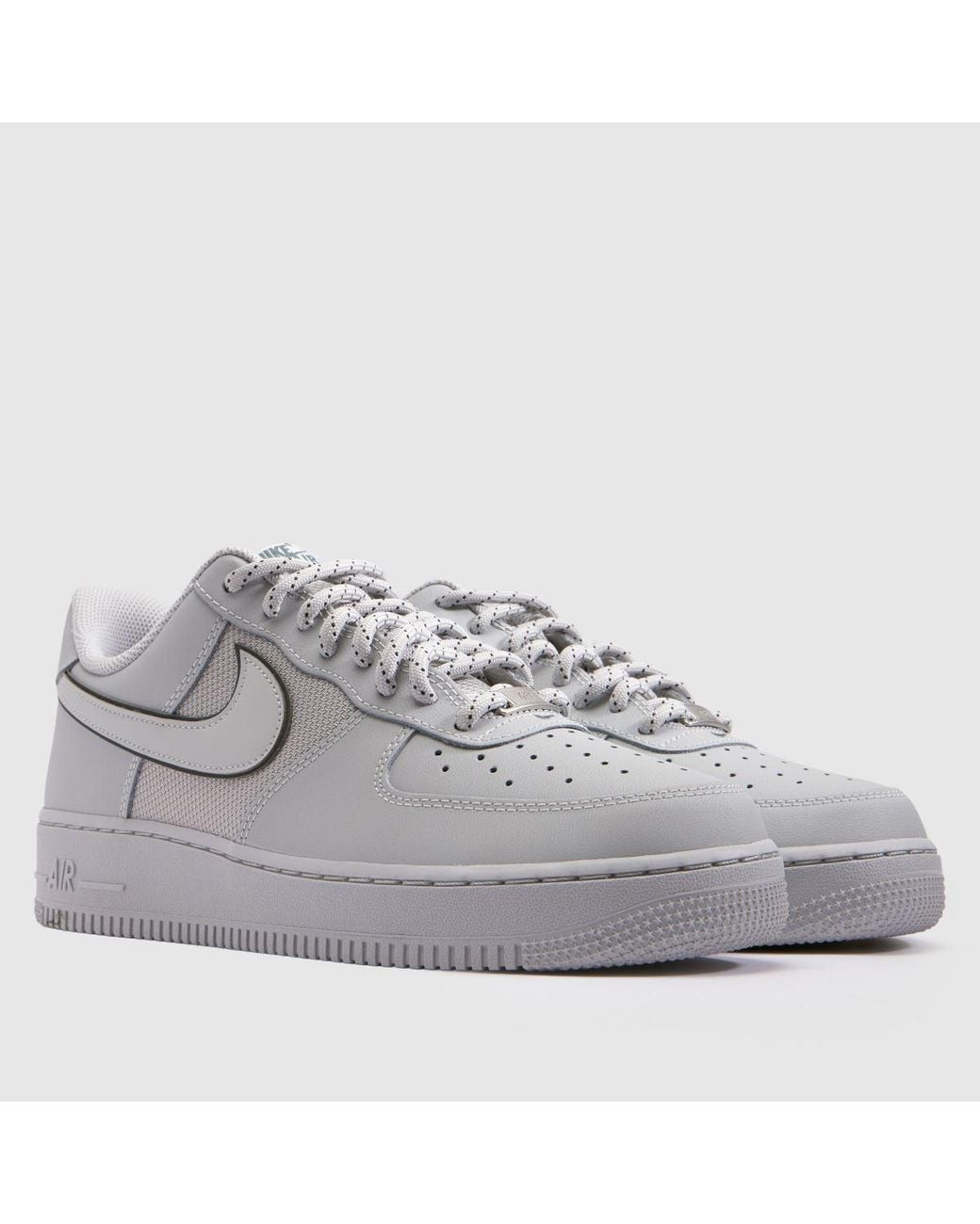 Nike Gray Air Force 1 Trainers for men