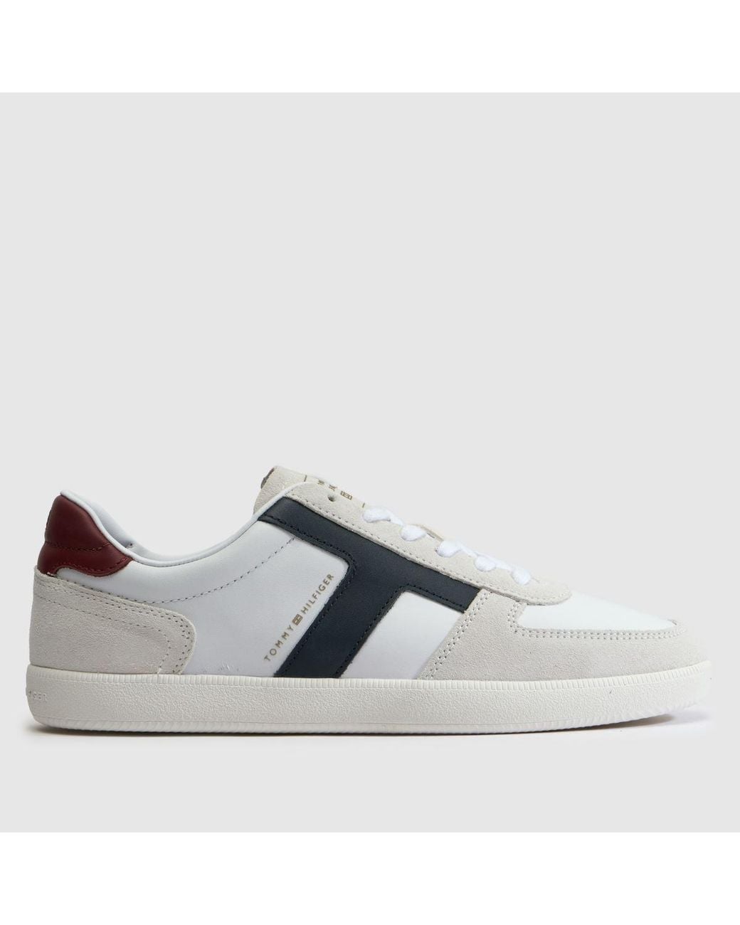 Tommy Hilfiger Gray Tribeca Trainers for men