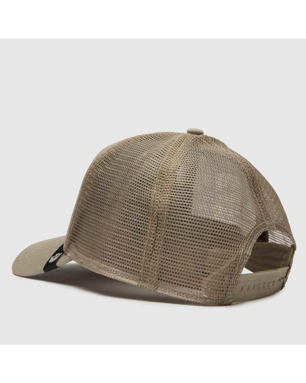 Goorin Bros Brown Goat Trucker Cap