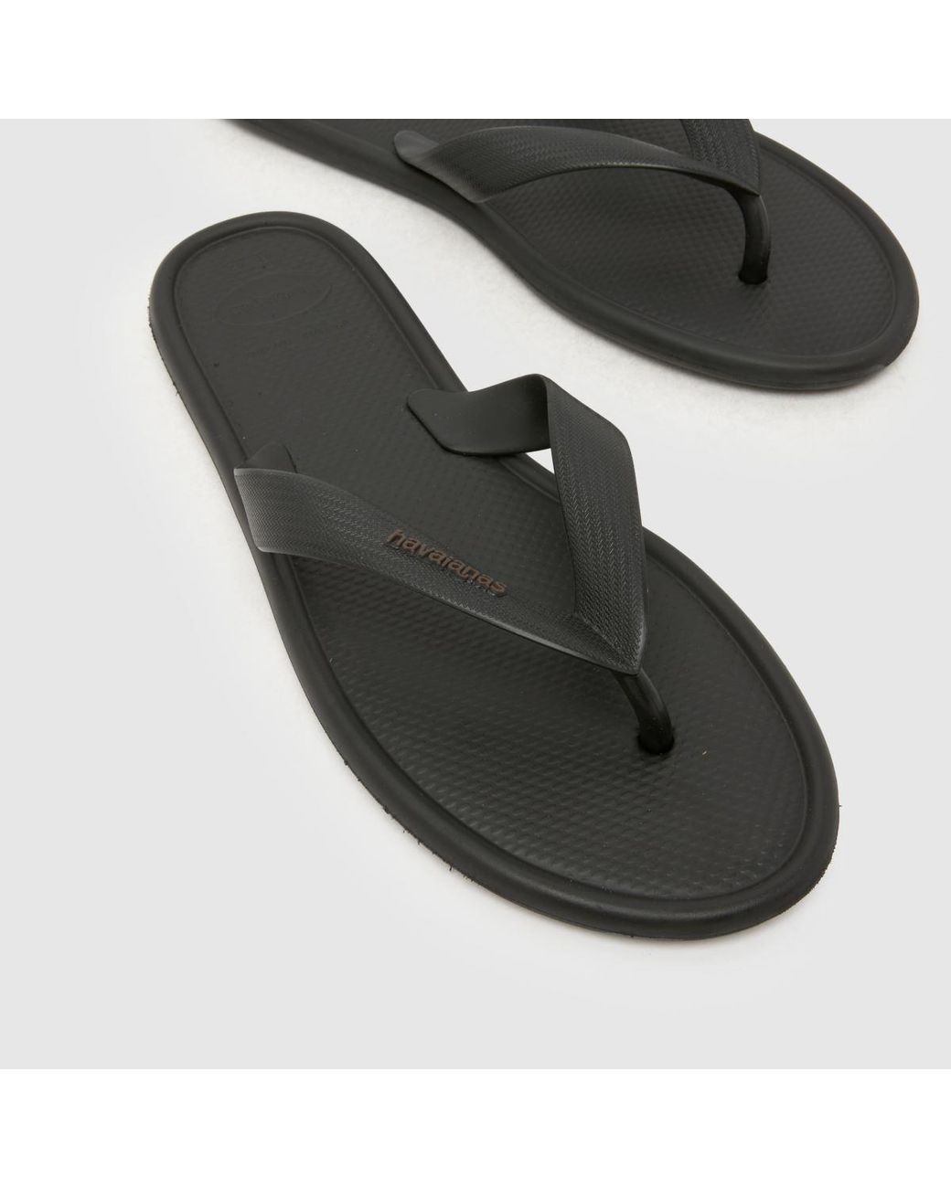 Havaianas Black Puffed Up Flip Sandals
