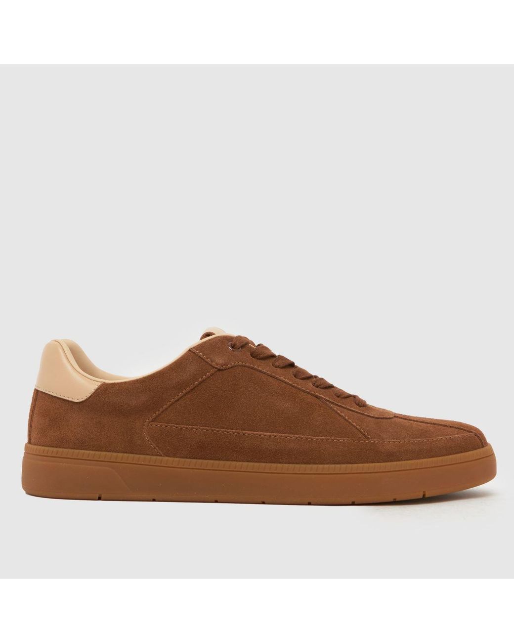 Schuh Brown Winter Suede Trainers for men
