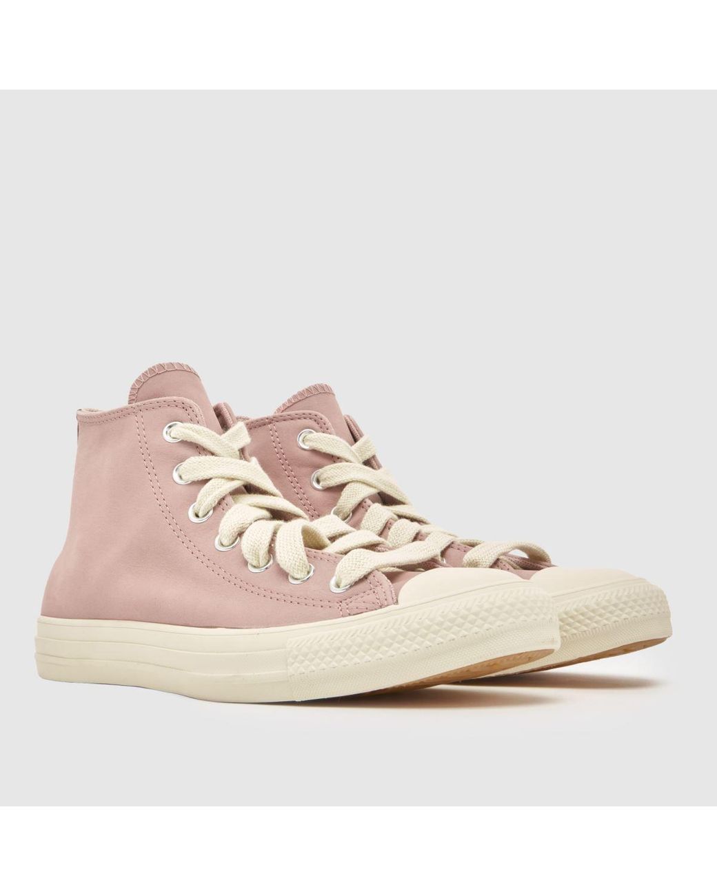 Converse Pink All Star Hi Trainers