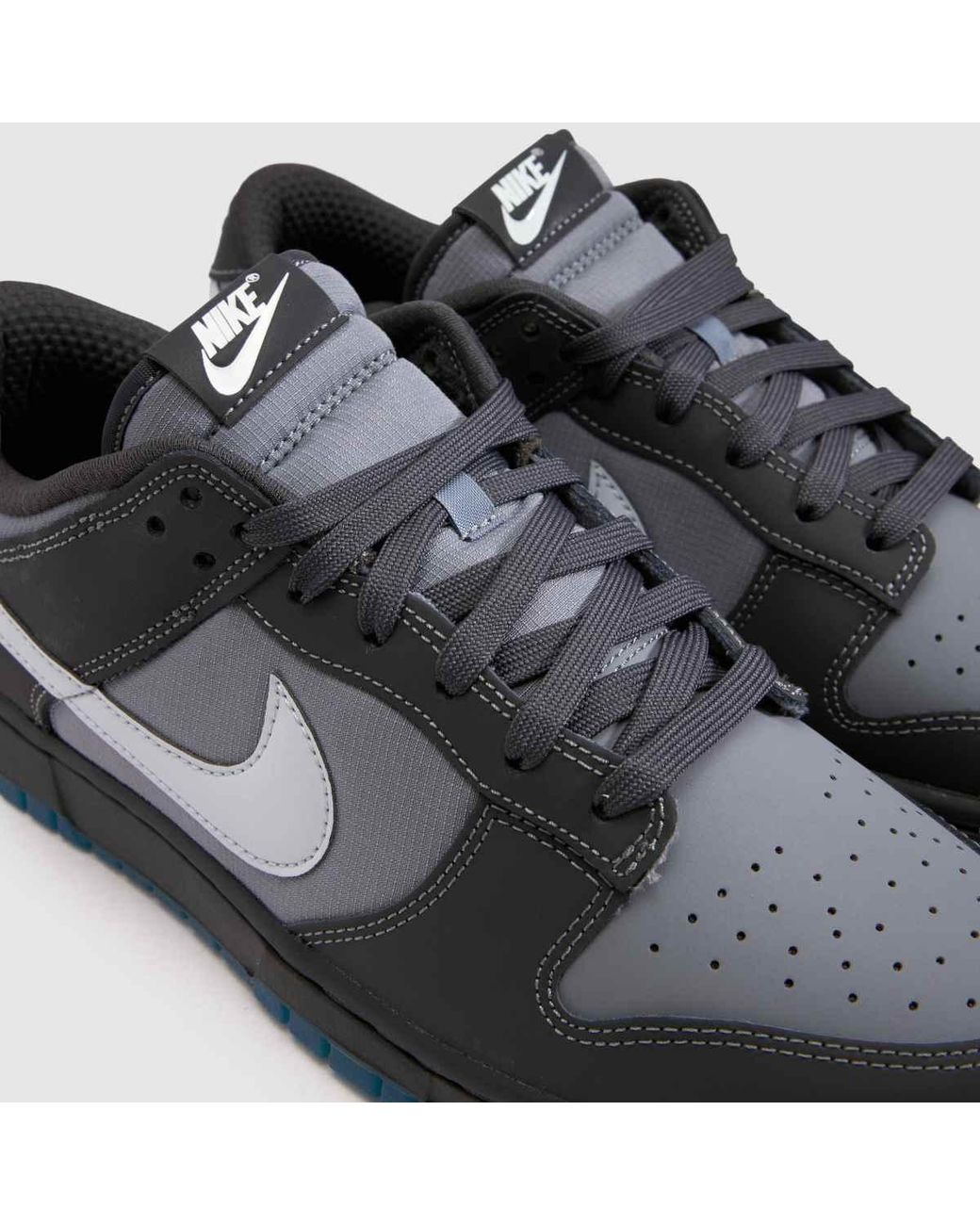 Nike Gray Dunk Low Trainers for men