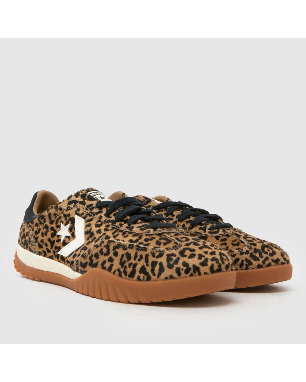Converse Brown Run Star Trainers