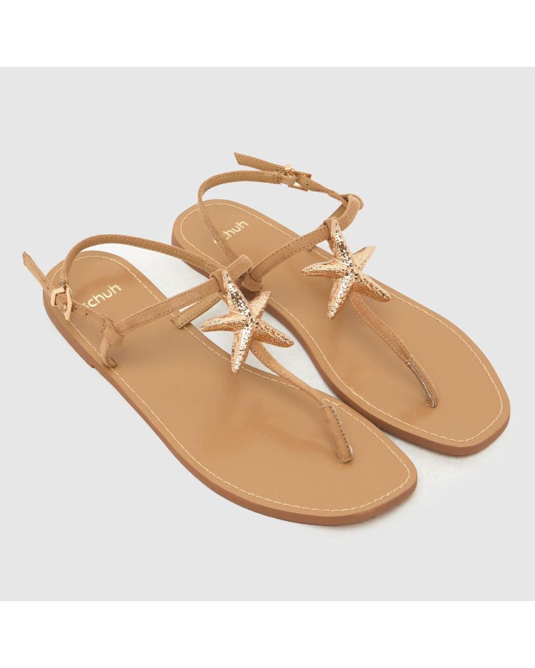 Schuh Metallic Tove Shell Sandals