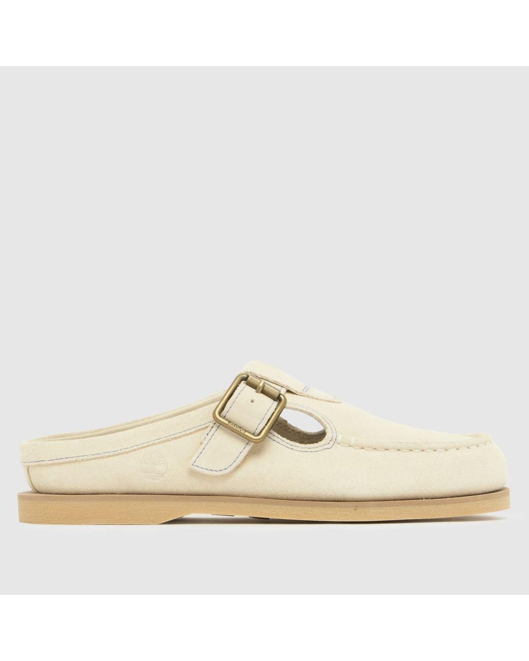 Timberland Natural Classic Boat Mule Sandals