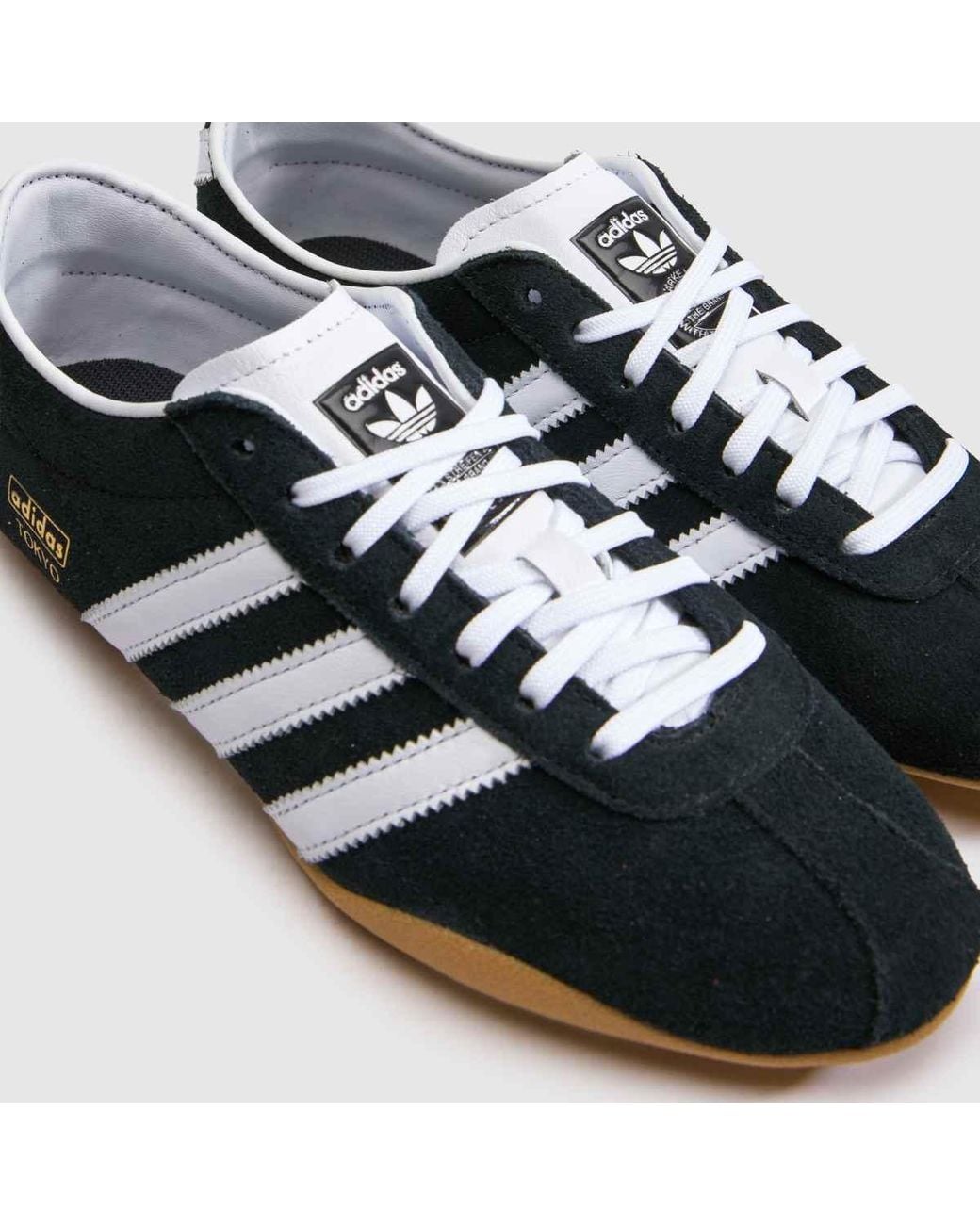 Adidas Black Tokyo Trainers
