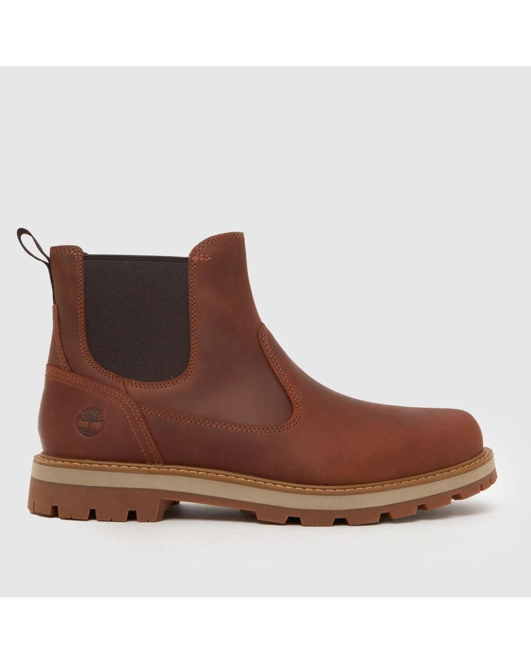 Timberland Brown Britton Road Chelsea Boots for men