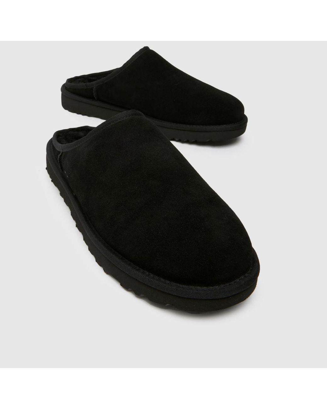 Ugg Black Classic Slip-On Slippers for men