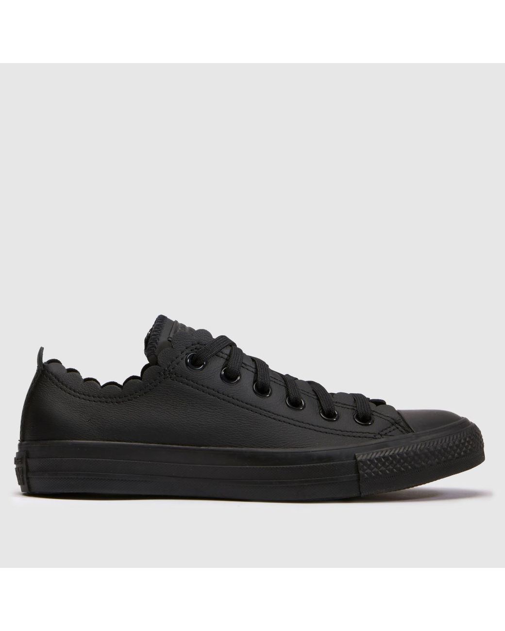 Converse Black All Star Ox Trainers