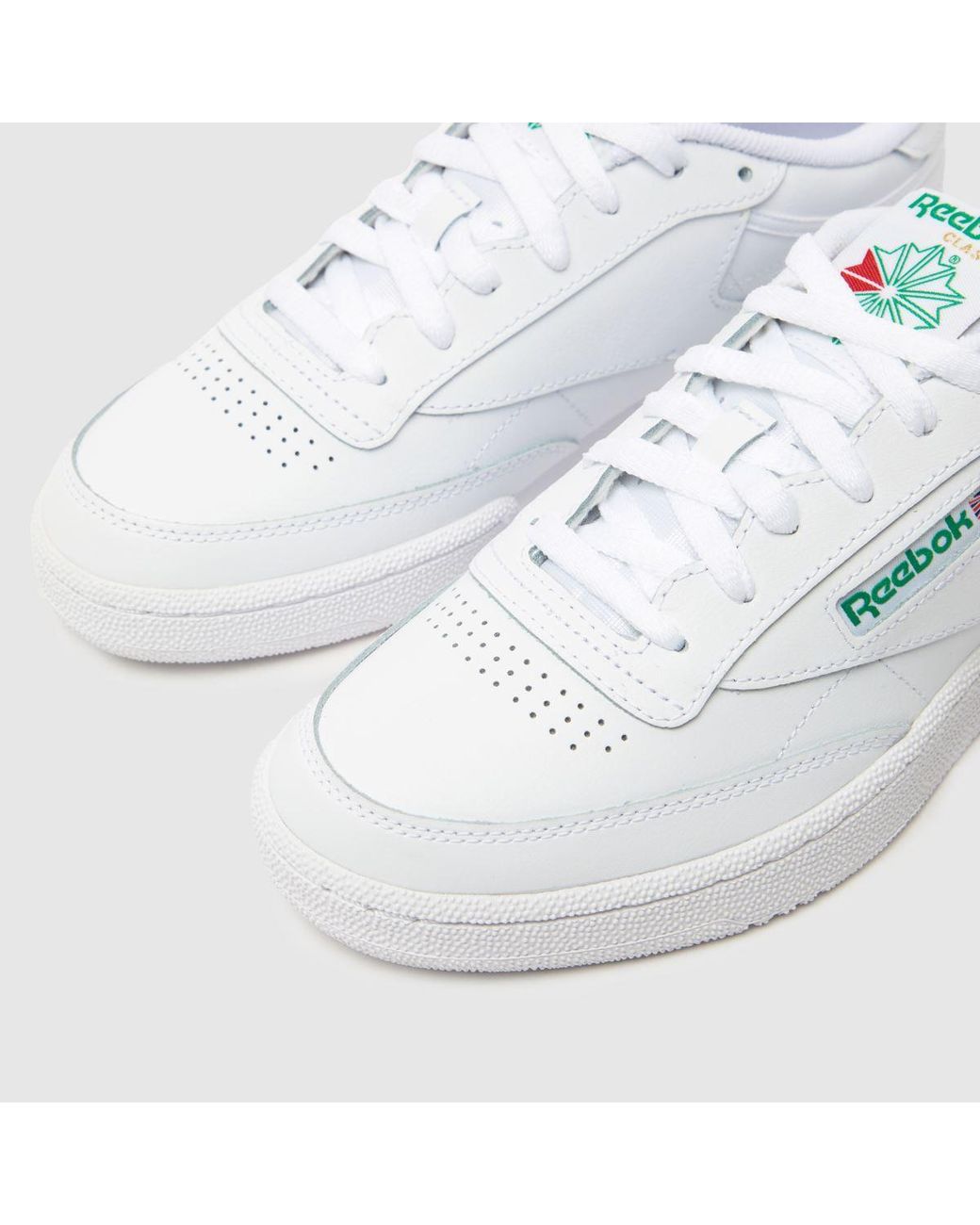 Reebok White Club C 85 Trainers