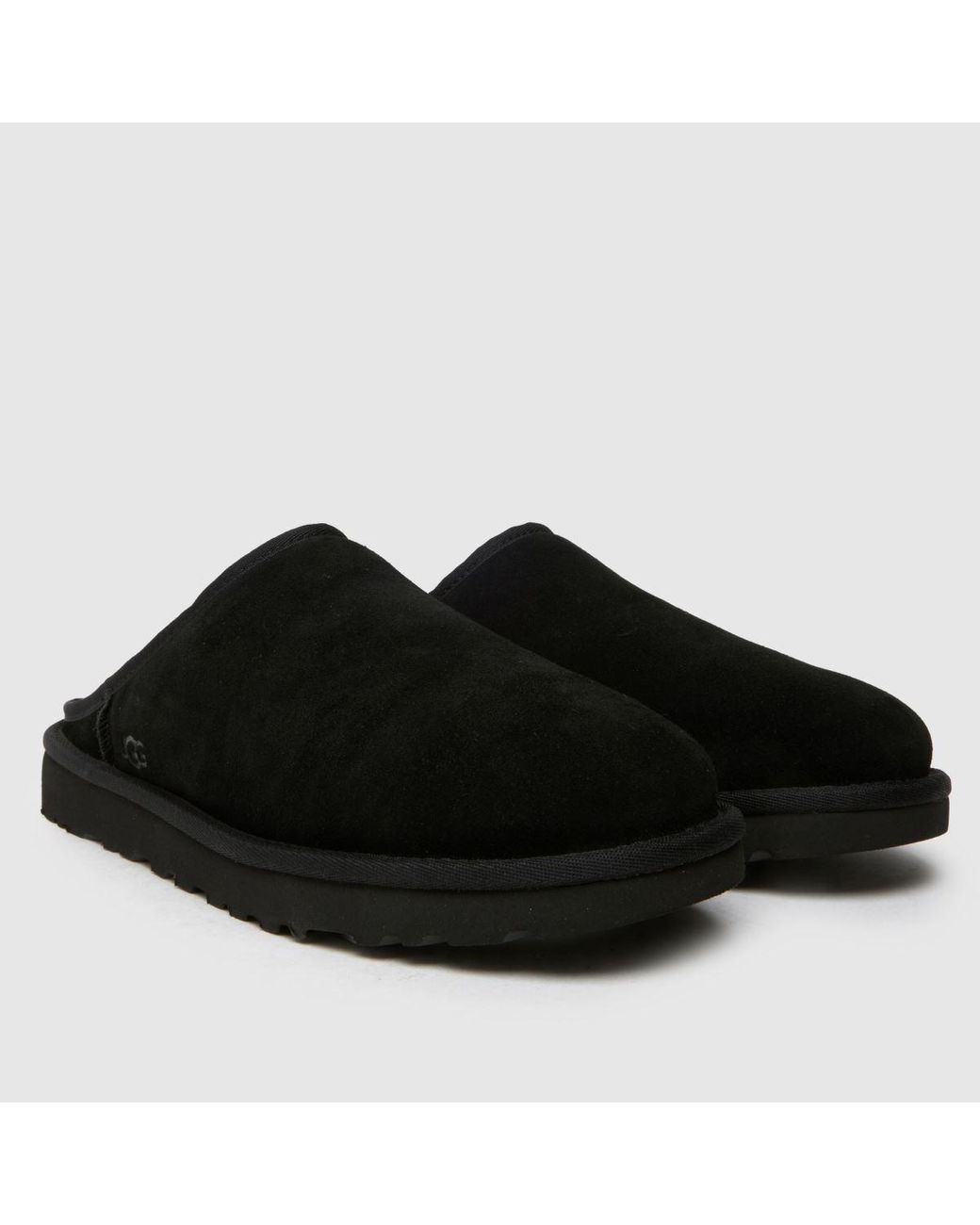 Ugg Black Classic Slip-On Slippers for men