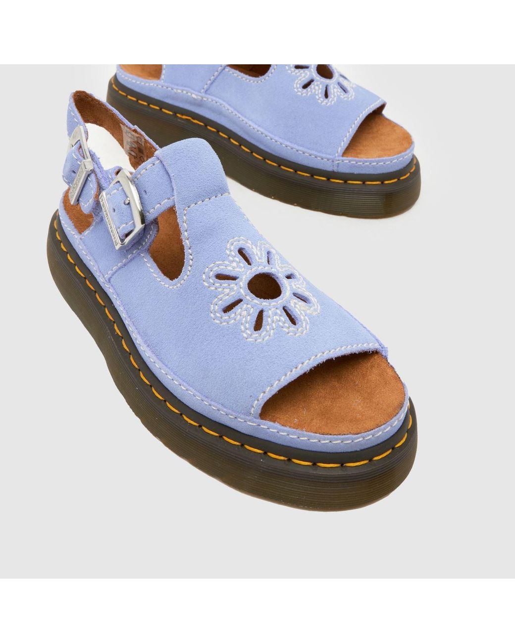Dr. Martens Blue Dunnet Flower Sandals