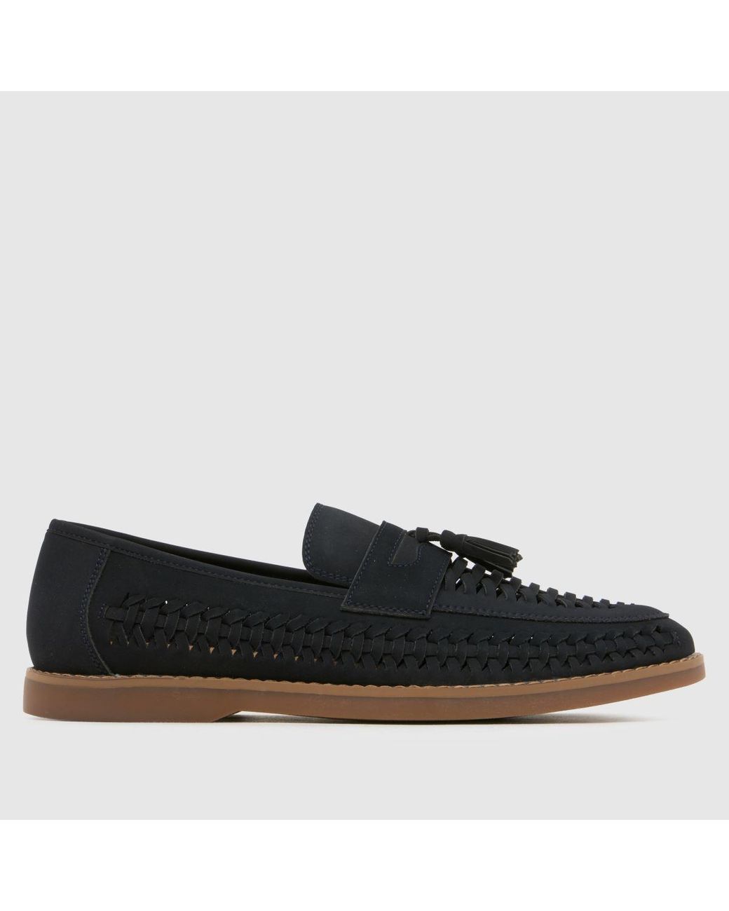 Schuh Black Robbie Loafer Shoes for men