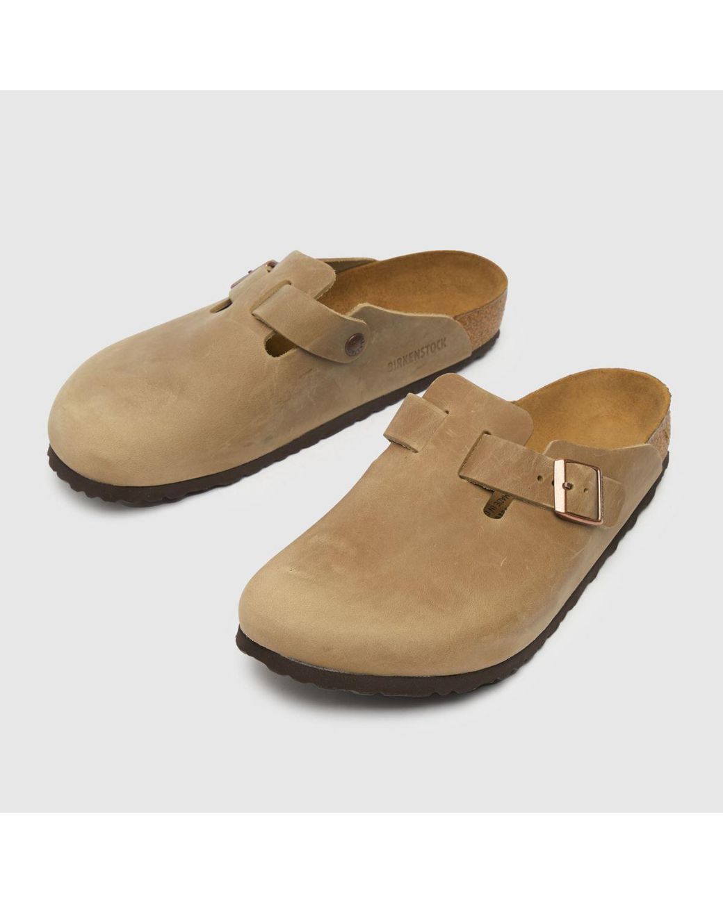 Birkenstock Brown Boston Sandals, Size: 8 (Eu 42)