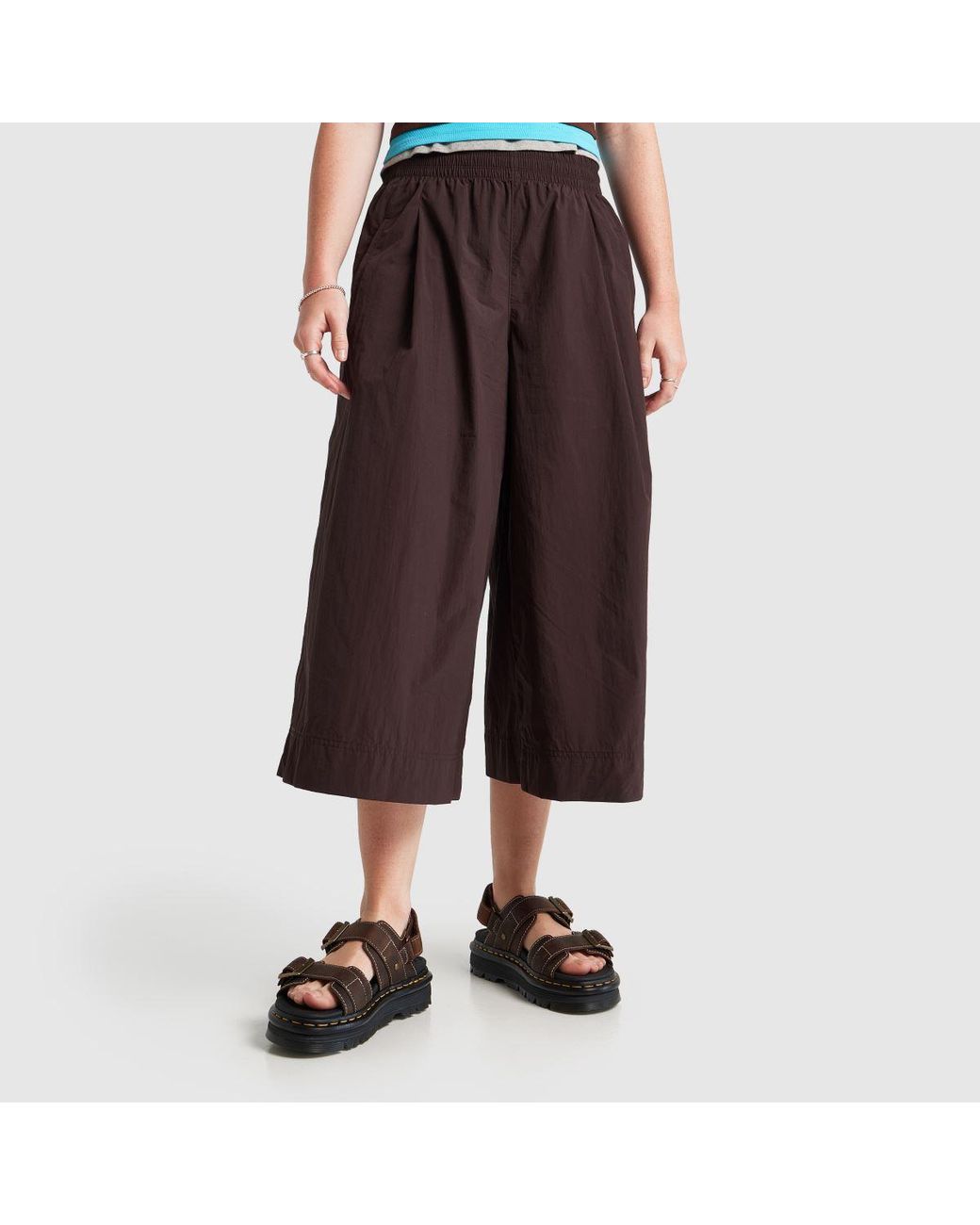 Dr. Martens Brown Zebzag Sandals