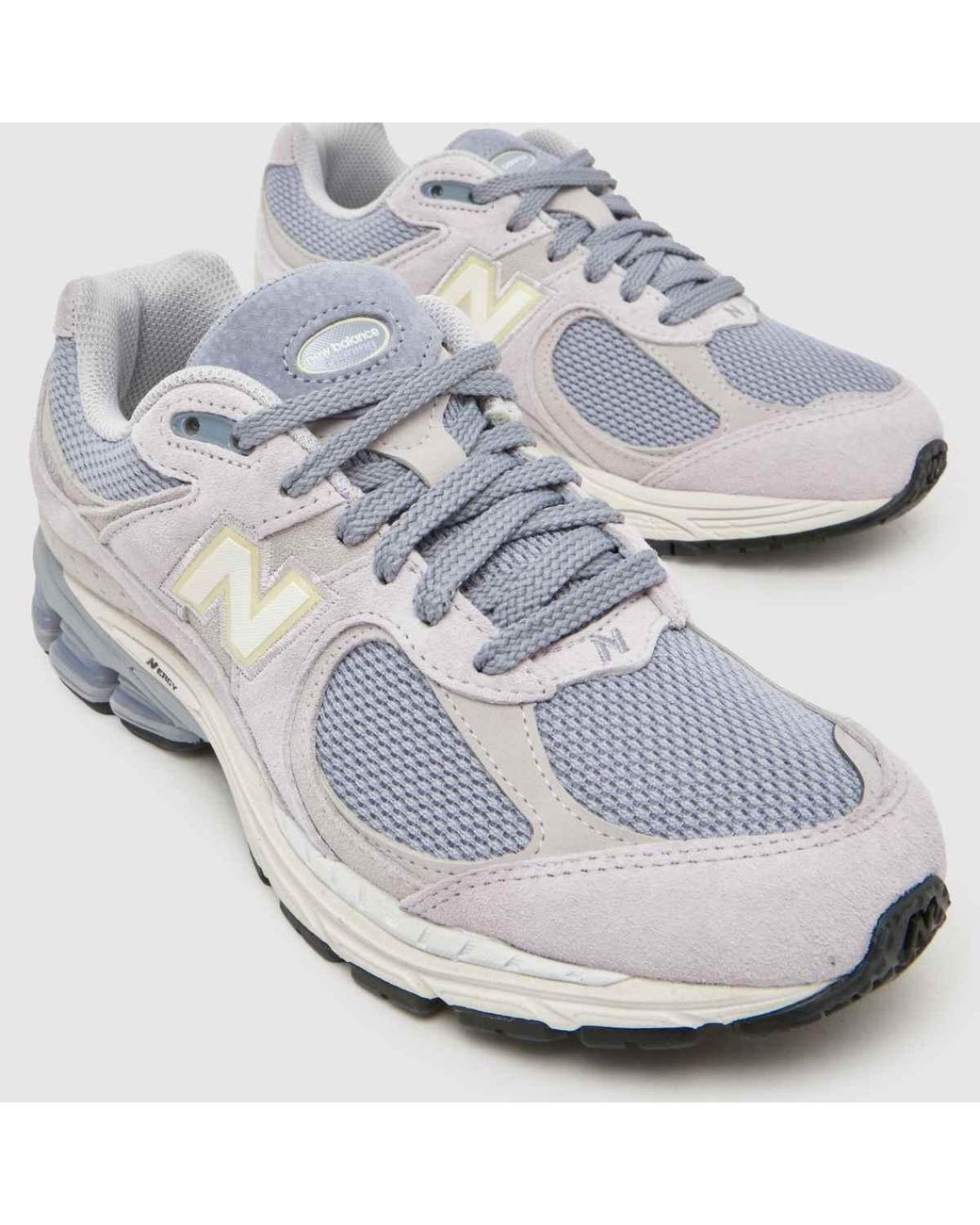 New Balance White 2002R Trainers
