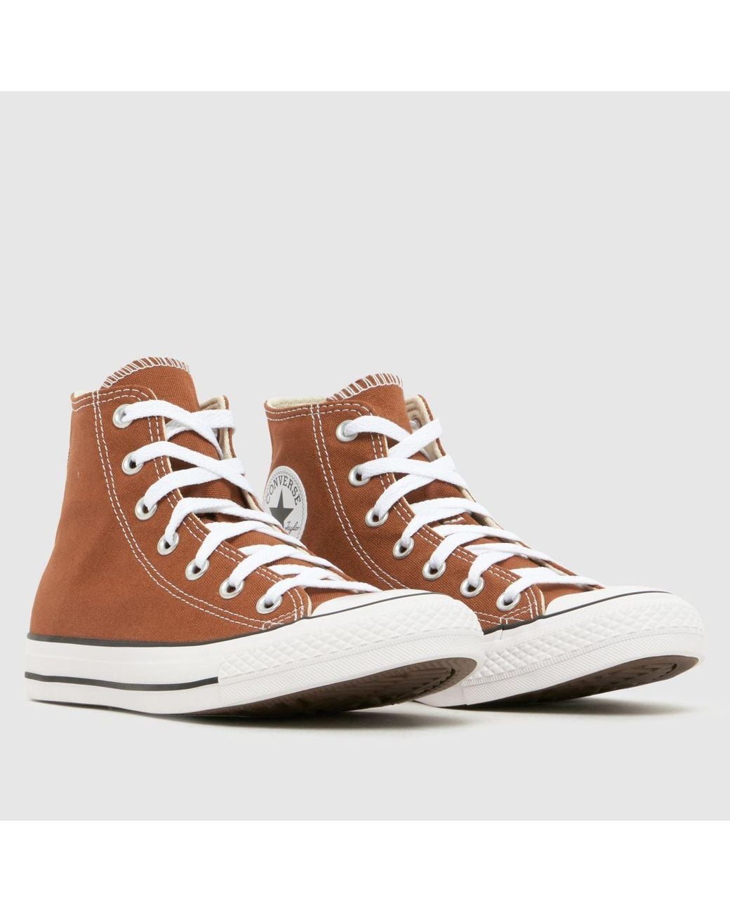 Converse Brown All Star Hi Trainers