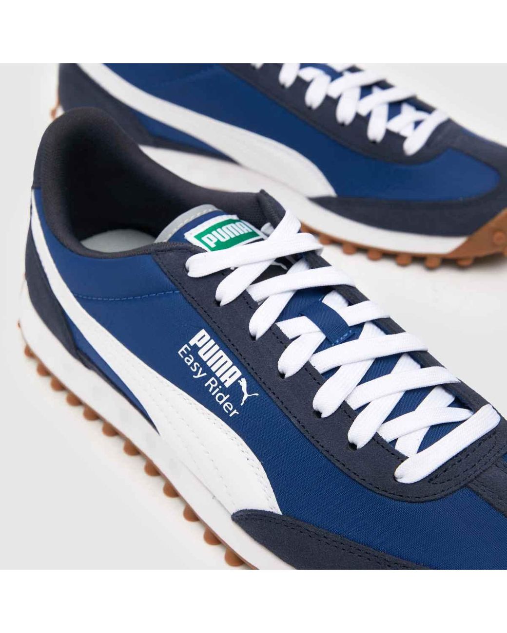 PUMA Easy Rider Ii Trainers In Navy & White in Blue for Men | Lyst UK