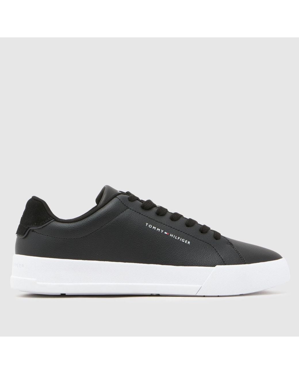 Tommy Hilfiger Black Court Core Trainers for men