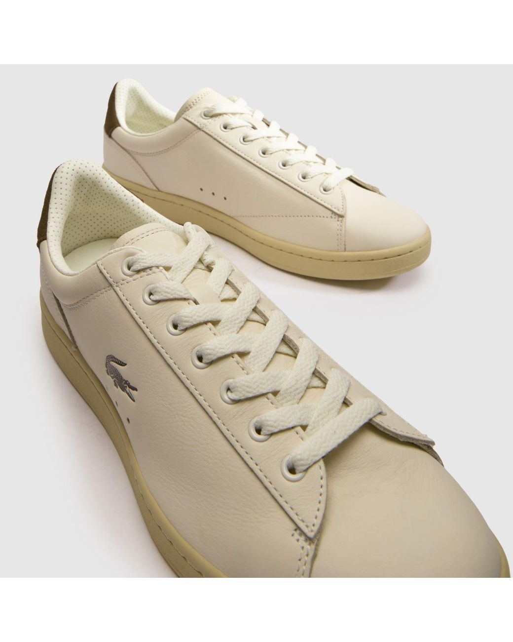 Lacoste Natural Carnaby Set Trainers for men