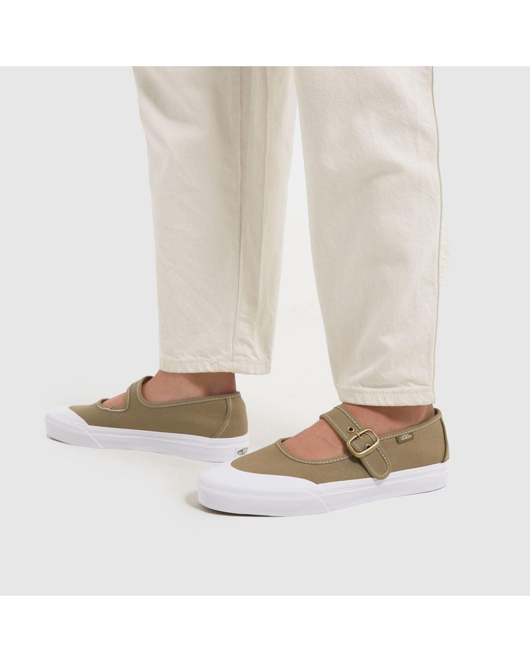 Vans Mary Jane Trainers In in Natural Lyst UK