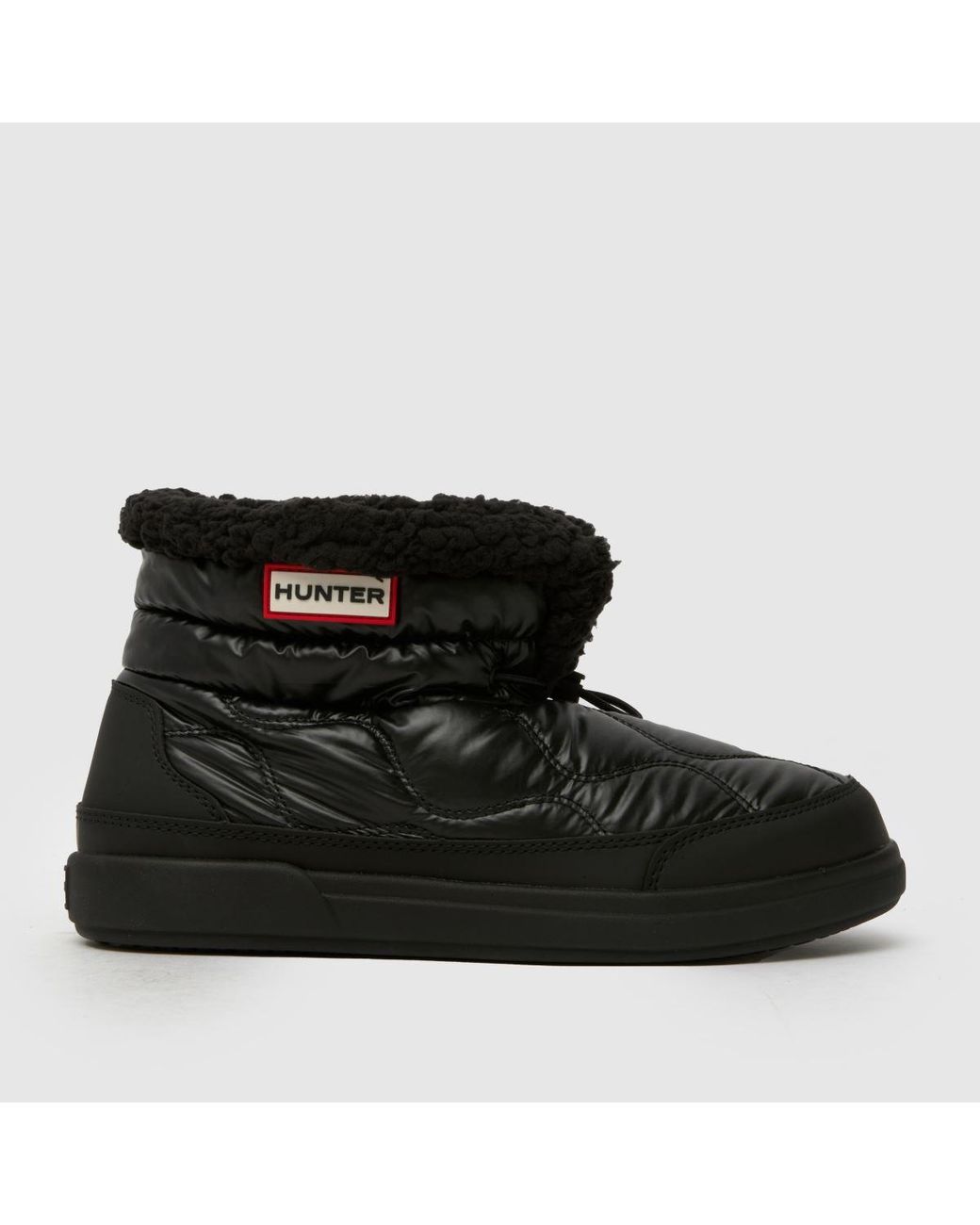Hunter Black Apres Ski Boots