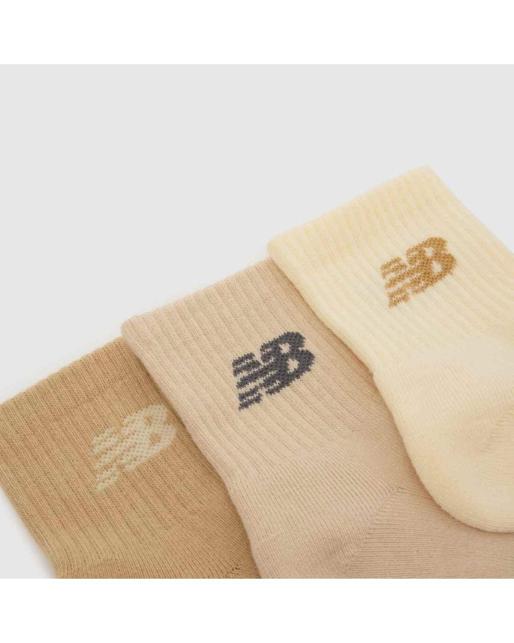 New Balance Natural Ankle Socks 3 Pack