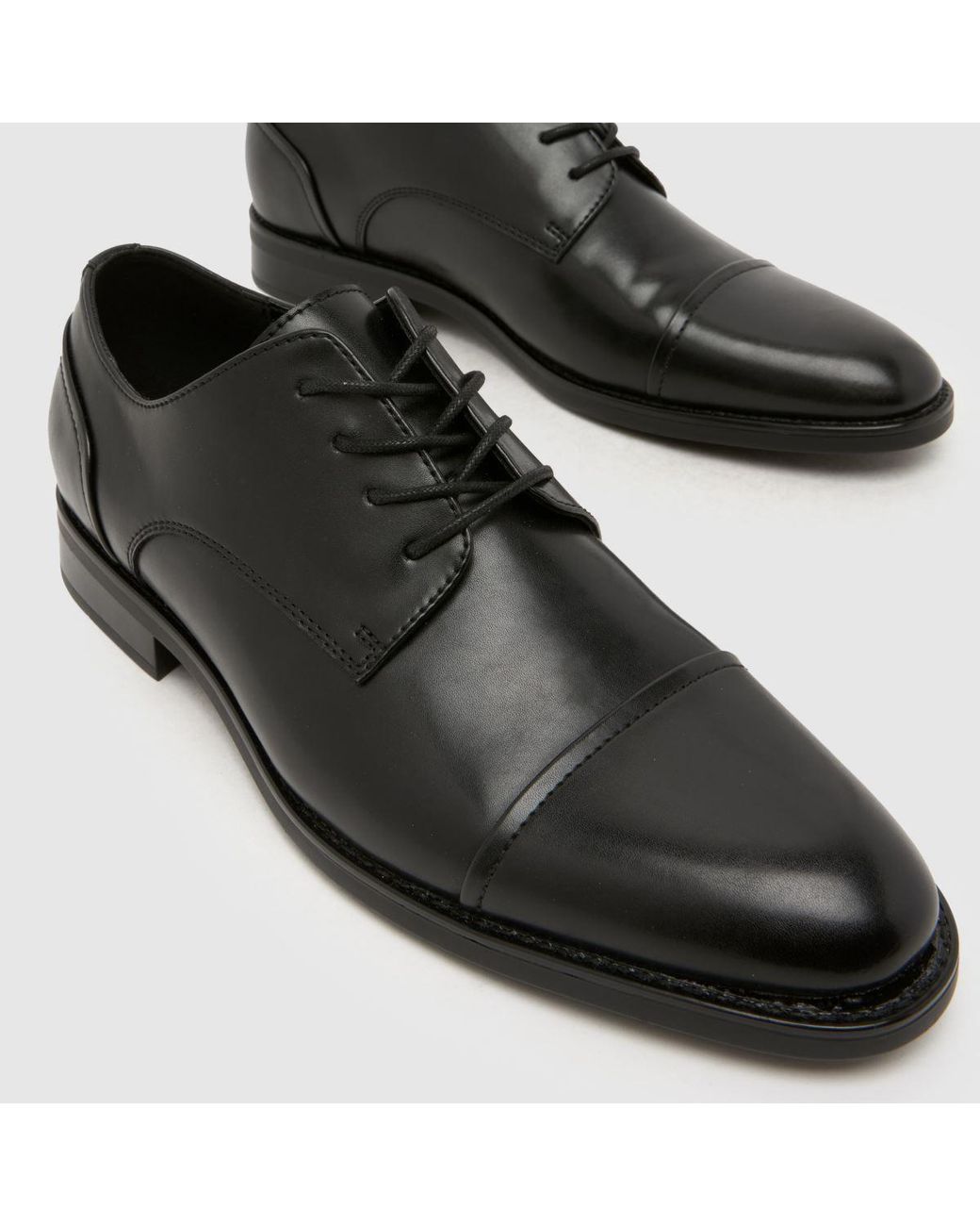 Schuh Black Rocket Lace Up Shoes for men