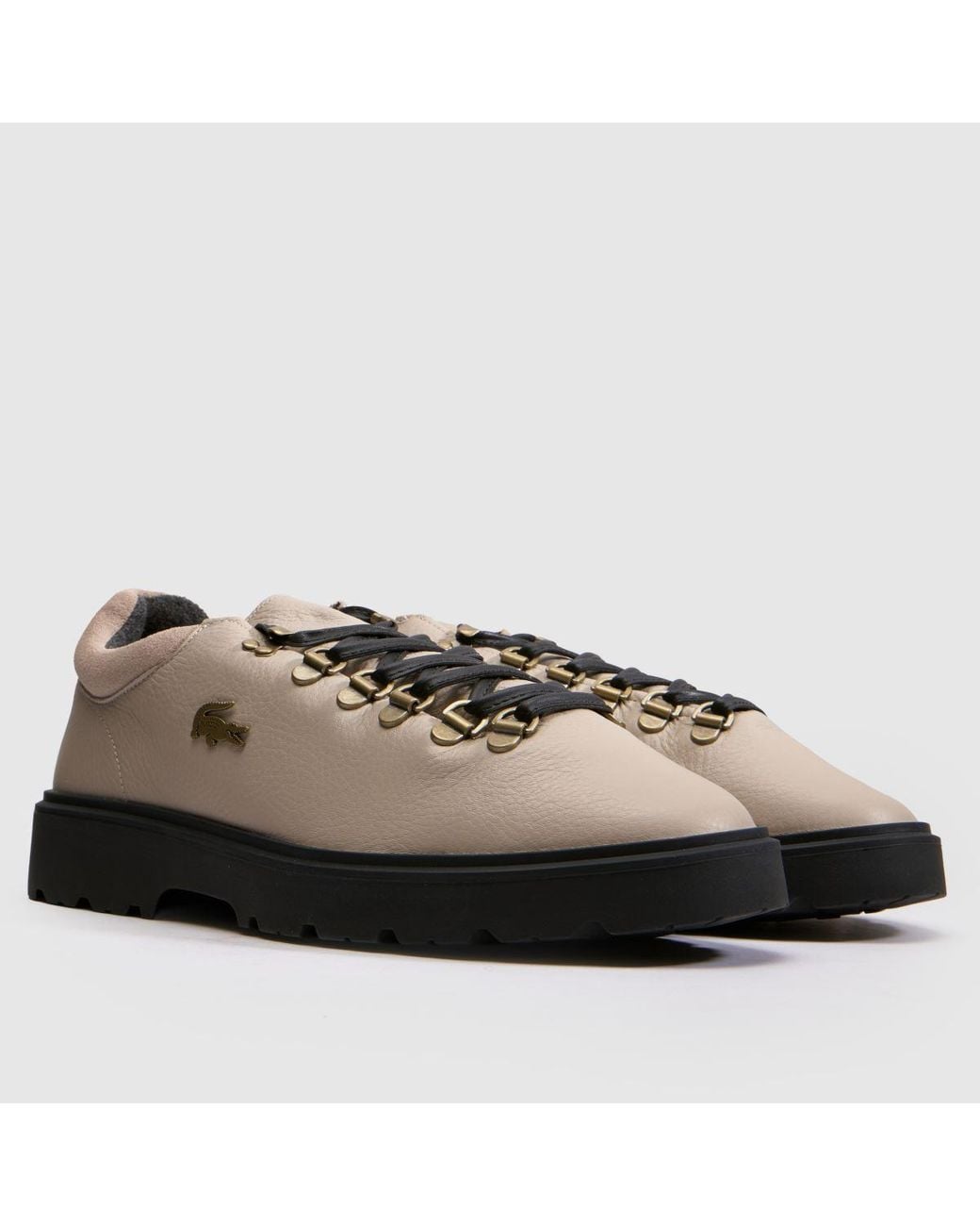 Lacoste Brown Baseshot Winter Trainers for men