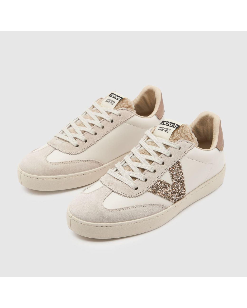 Victoria trainers white sale