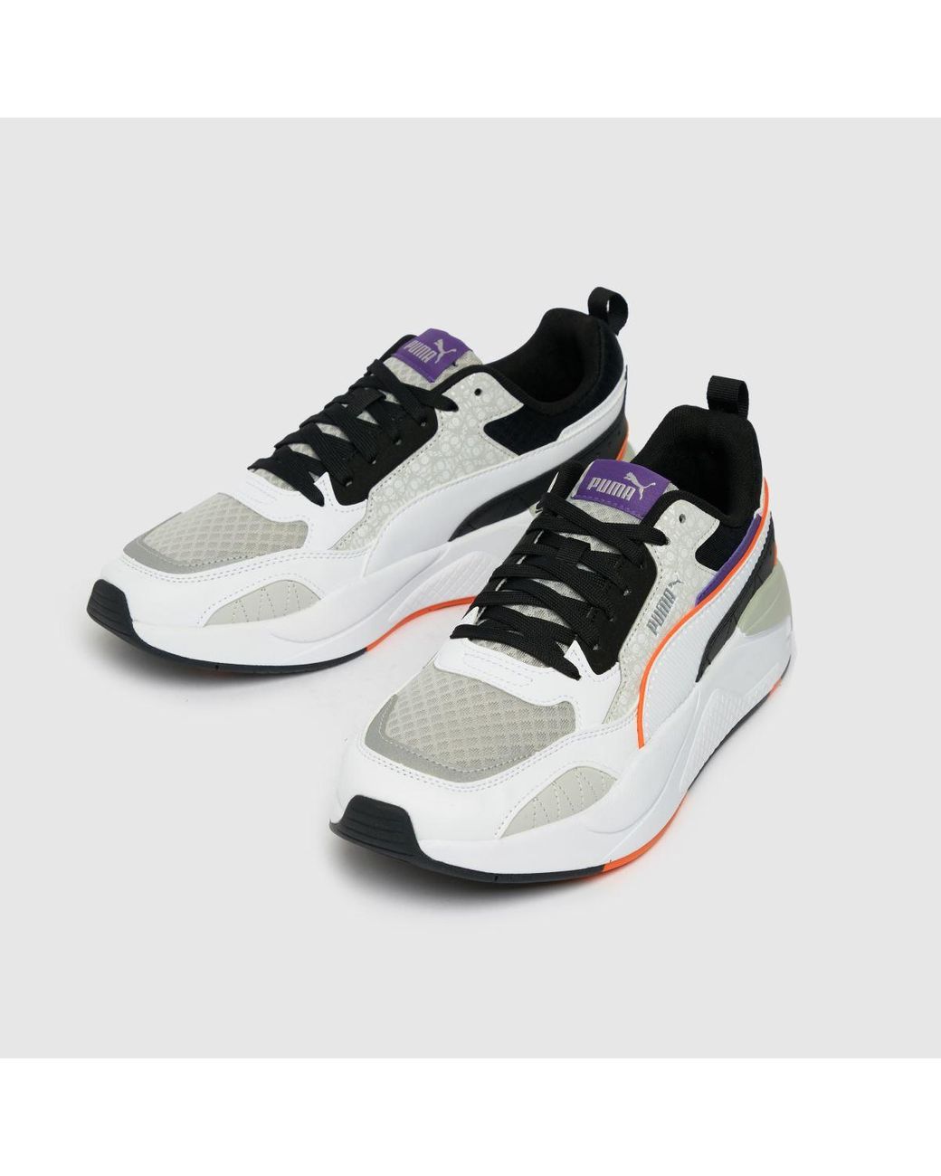 PUMA White & Black X-ray Square Scary Trainers for Men | Lyst UK
