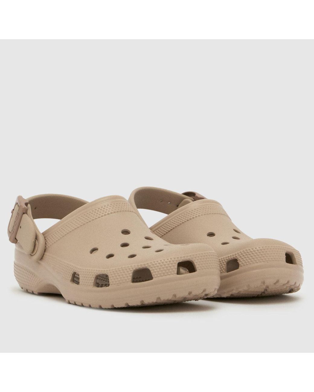 CROCSTM Natural Classic Buckle Clog Sandals