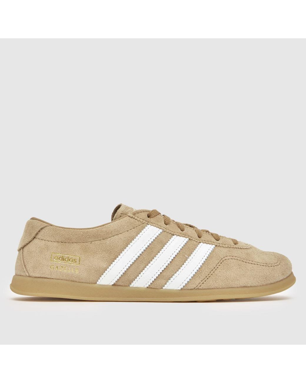 Adidas Natural Gazelle Lo Pro Trainers