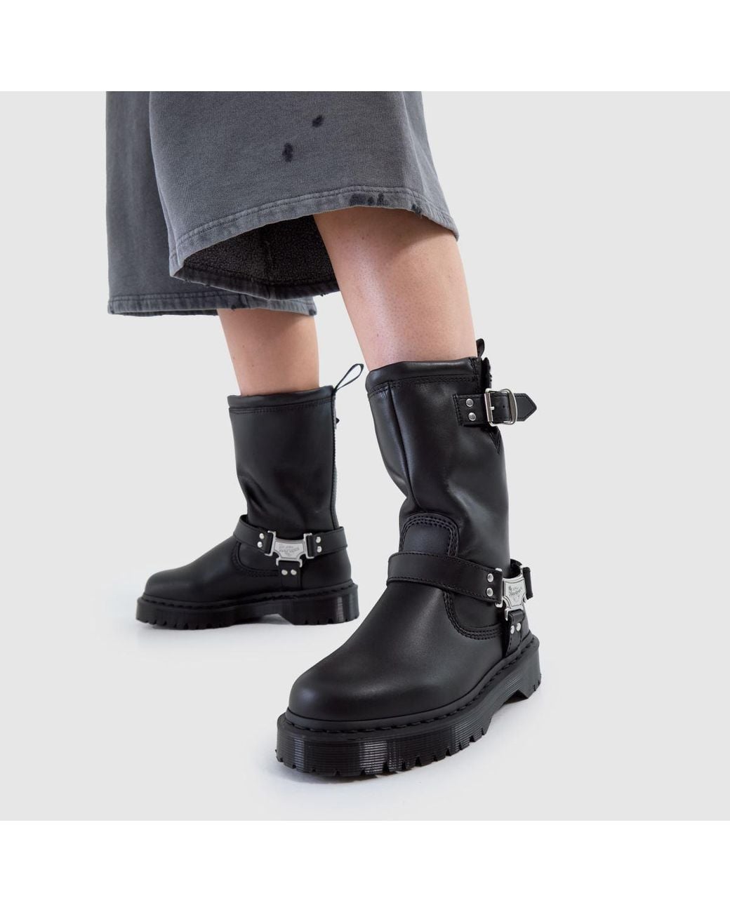 Dr. Martens Black Dr Martens Anistone Hi Boots