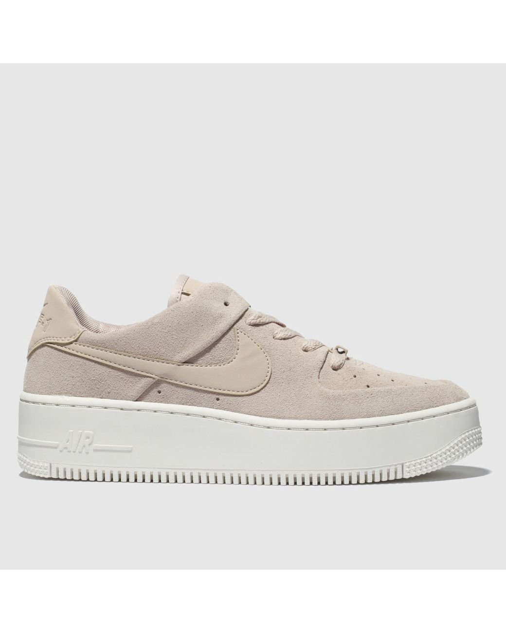 pale pink air force 1 sage low trainers