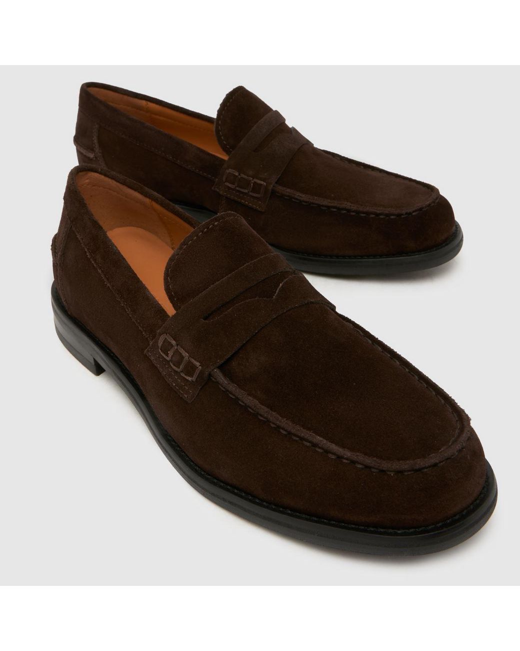 Vagabond Brown Steven Loafer Shoes for men