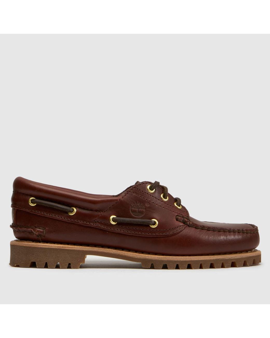 Timberland Brown Authentic Boat Flats