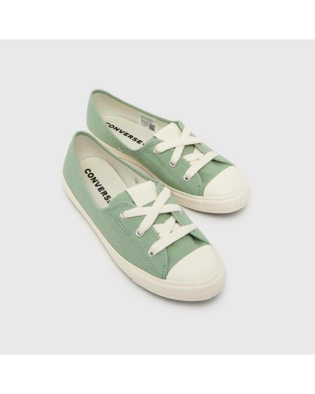 Converse Green All Star Ballet Trainers