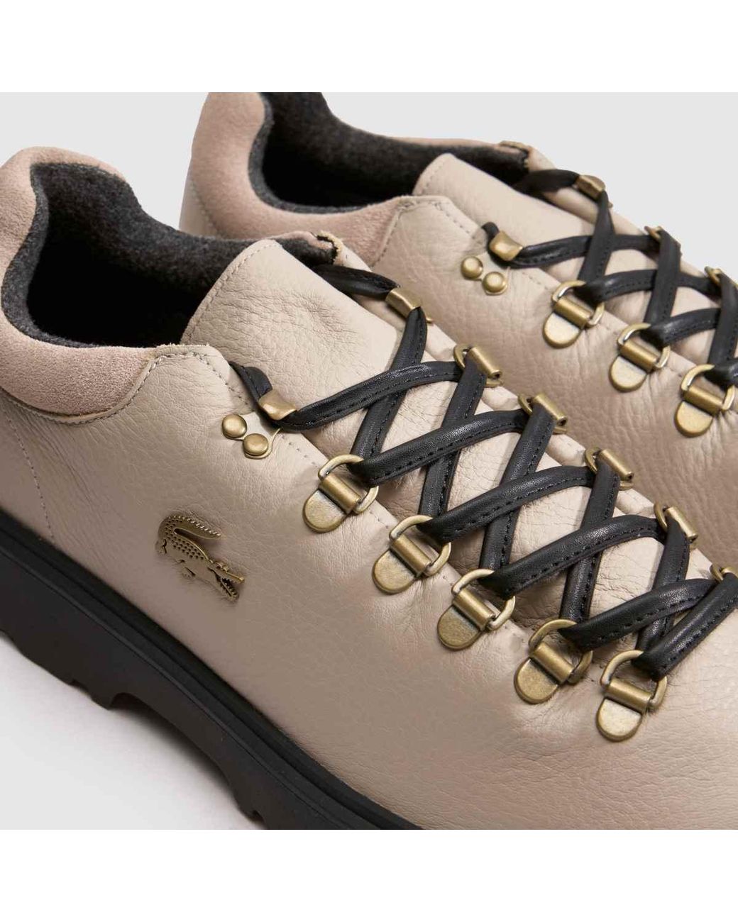 Lacoste Brown Baseshot Winter Trainers for men