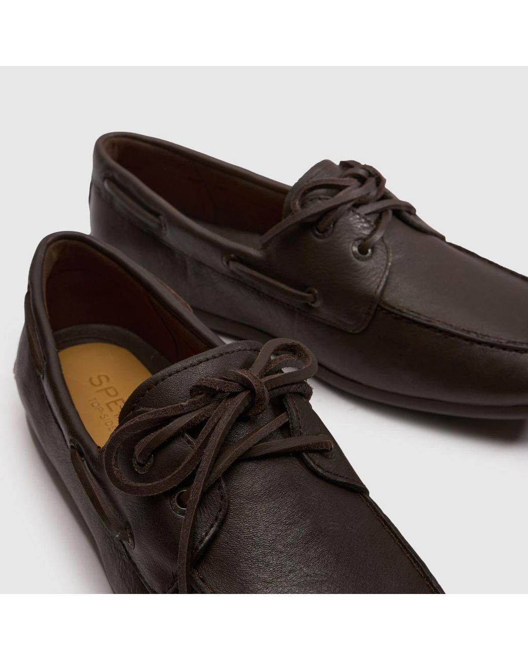 Sperry Top-Sider Black Slim Boat Shoes for men